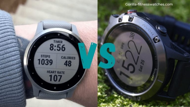 Garmin Fenix 5 VS Vivoactive 4