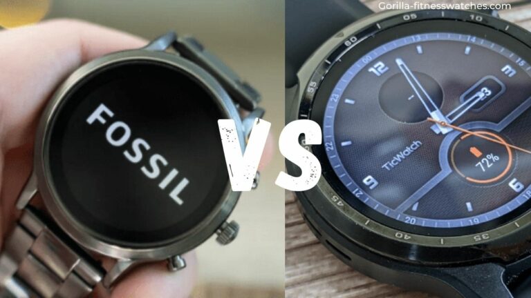 fossil gen 6 vs ticwatch pro 3