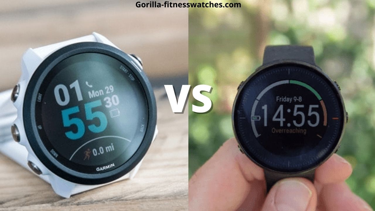 Polar Vantage M Vs Garmin Forerunner 24