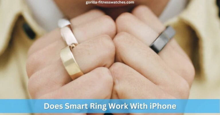 Does Smart Ring Work With iPhone