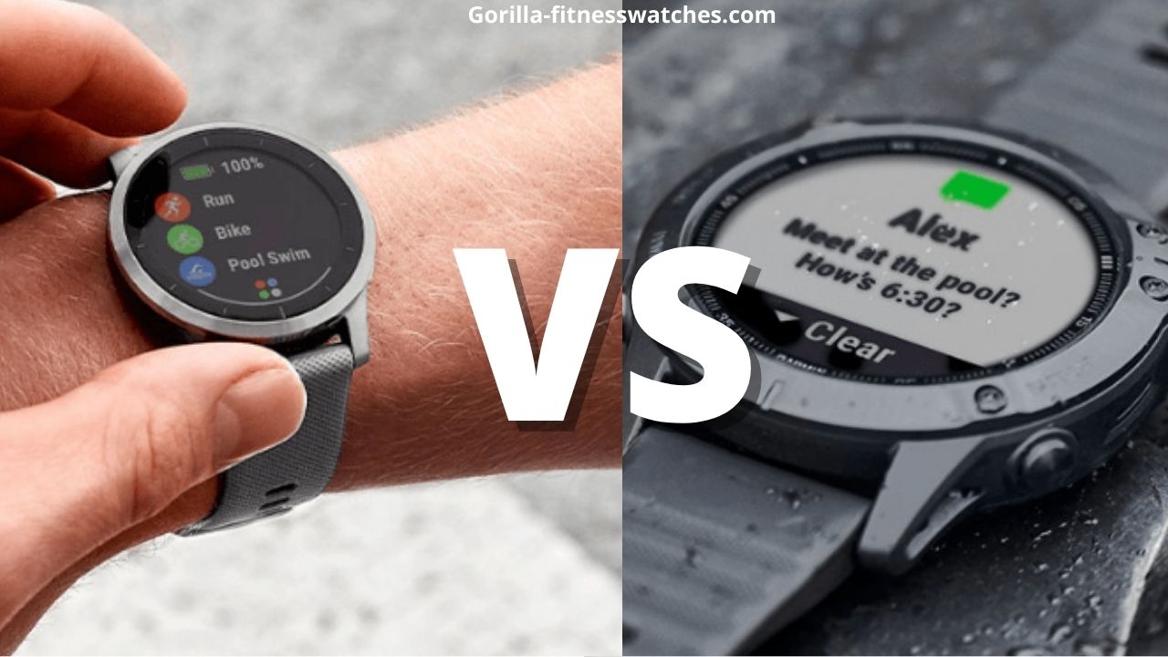 Garmin Vivoactive 4 vs Fenix 6