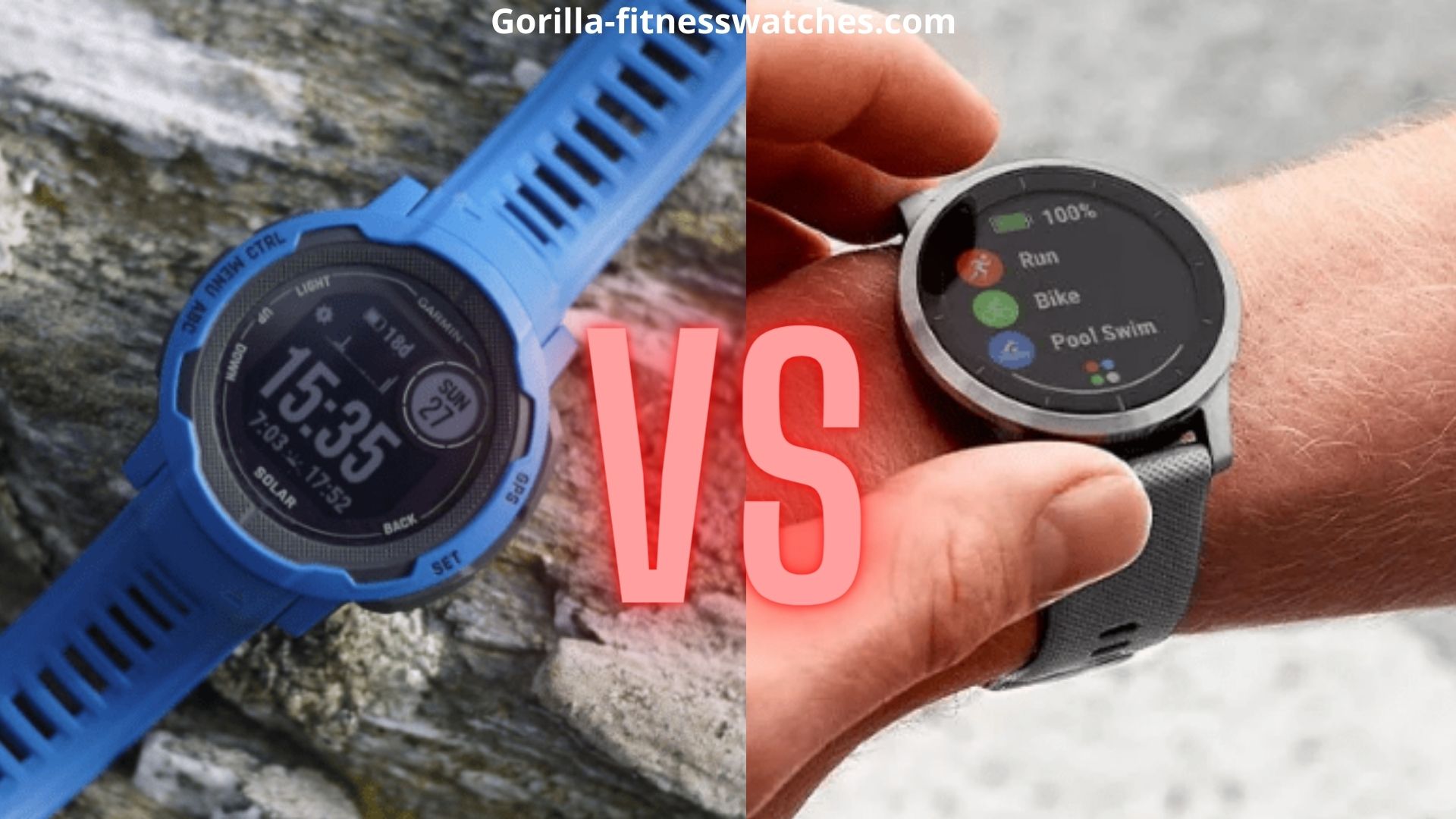 Garmin Instinct 2 VS Vivoactive 4