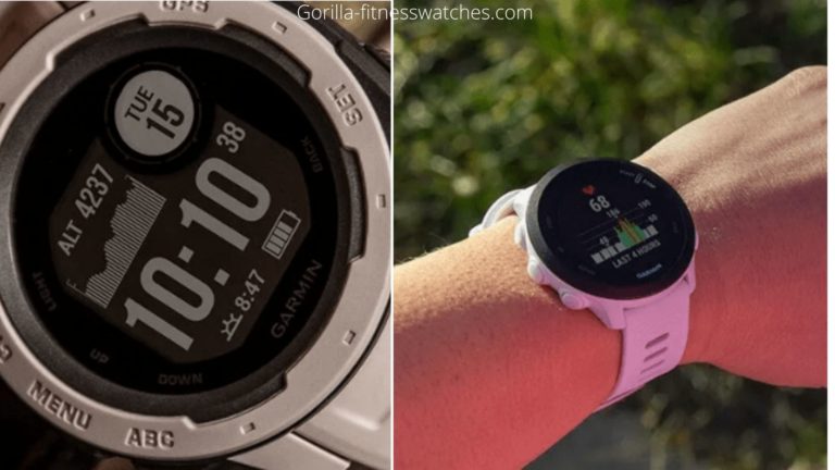 Garmin Instinct VS Forerunner 55