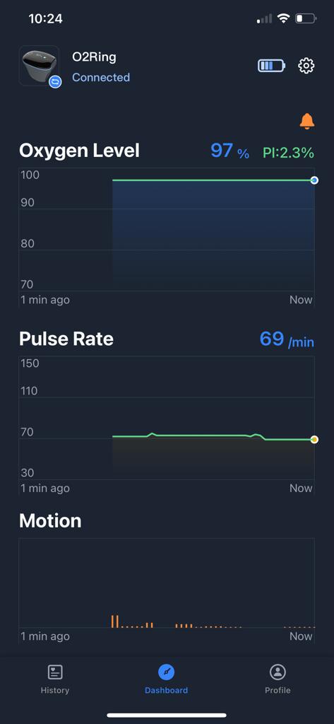 o2 ring Companion App