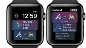 siri apple watch face