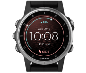 Lachesis garmin watch face