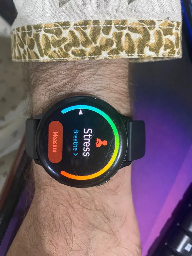 measure Stress on Galaxy Watch